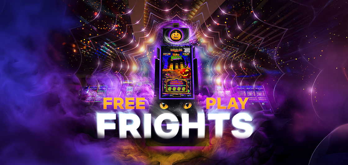 Casino promotion with a chance to win up to $1,500 Free Play