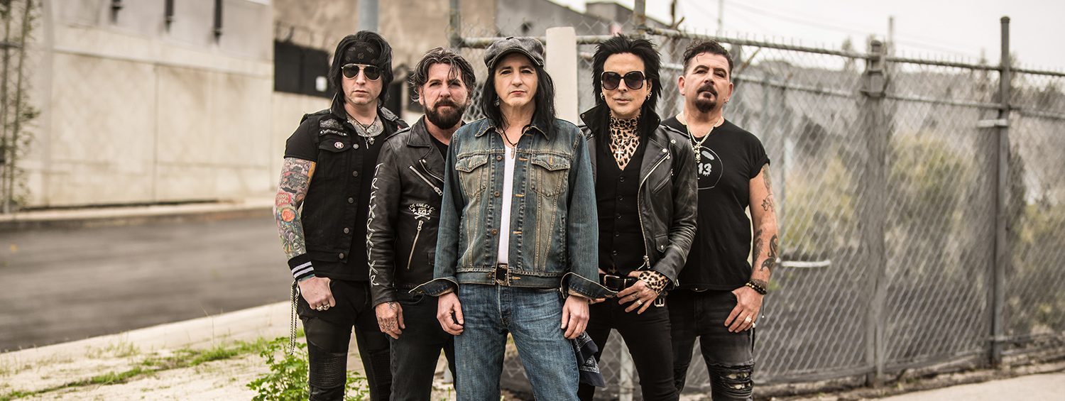 L.A. Guns band photo promoting their live tour