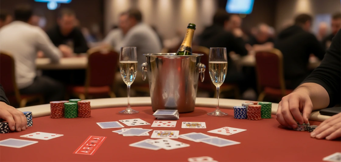 1120X534 Champagne And Cards