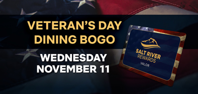veterans day promo bogo at blue coyote cafe