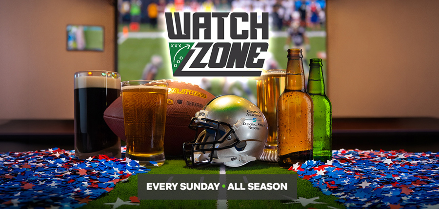Watch Zone Sunday watch parties at The Showroom