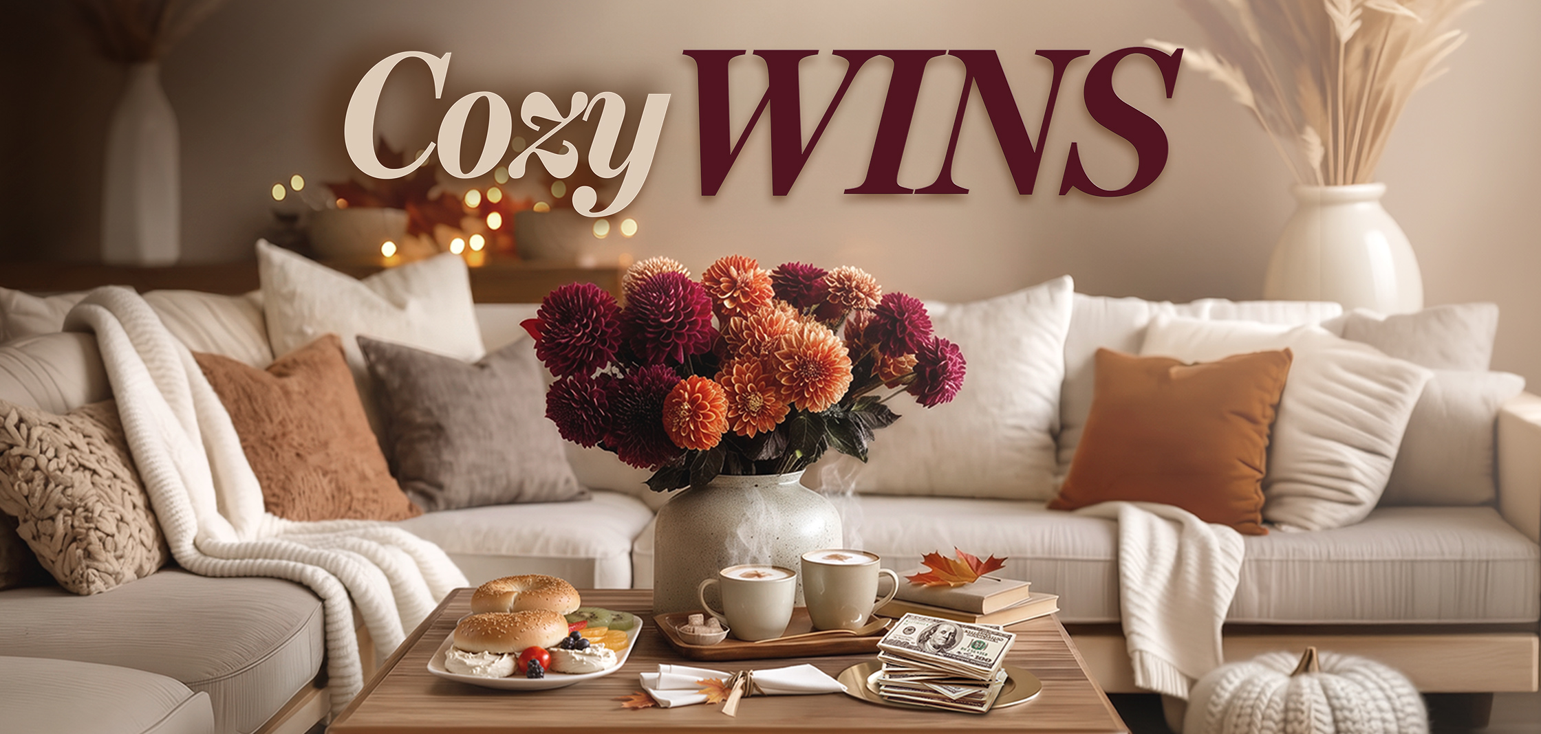 Cozy Wins cash Giveaway at Talking Stick Resort